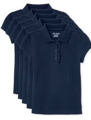 Polo Shirt - Girls Navy Uniform