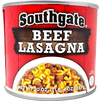 Beef Lasagna (Single Can)
