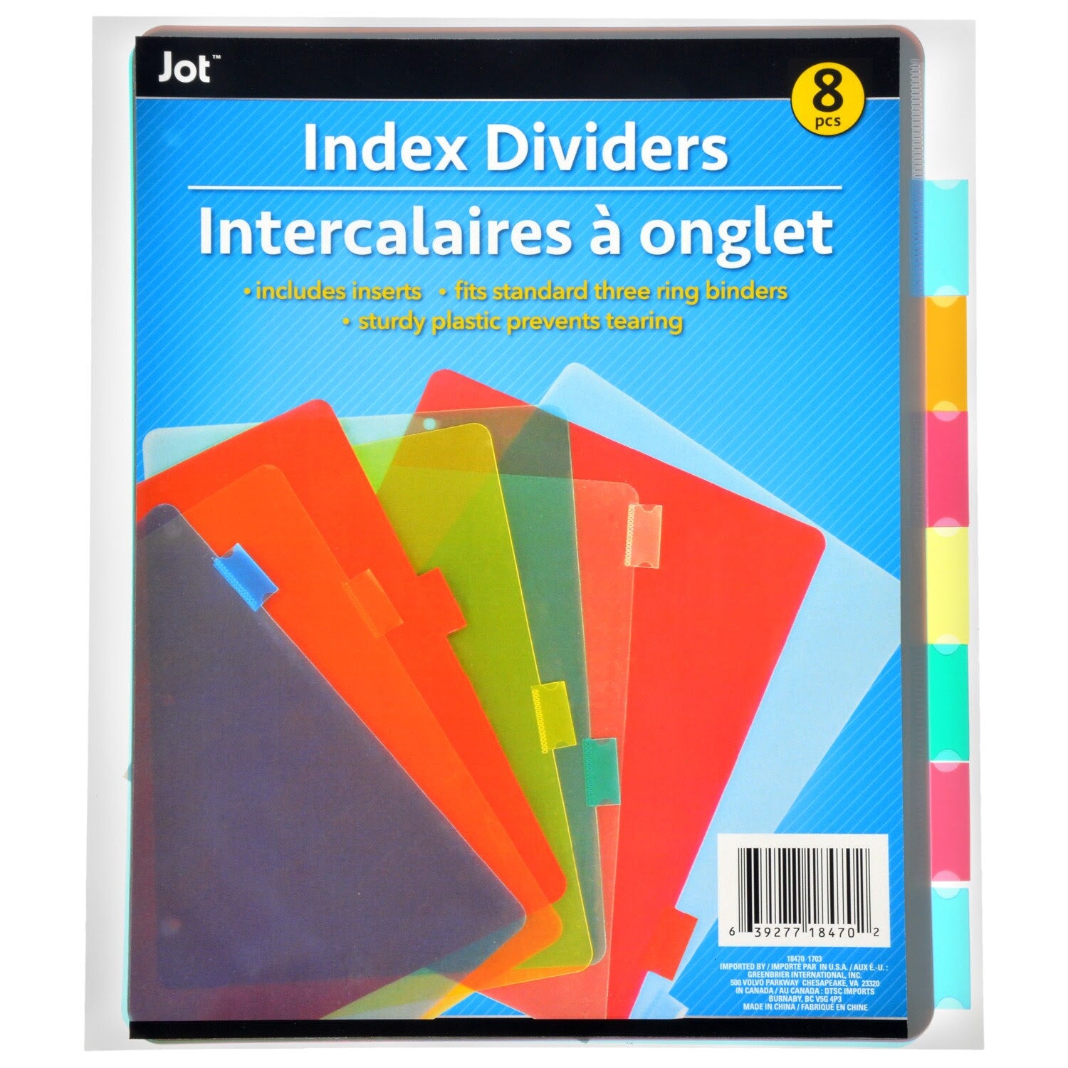 Dividers (1-8)